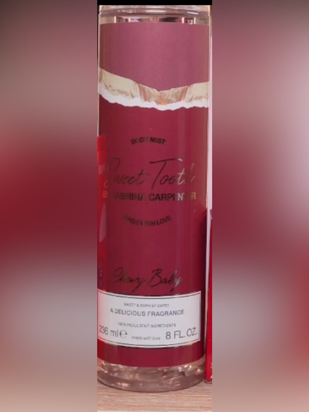 Sweet Toot's Body Mist by (unknown) — Burgundy/Rose Fragrance